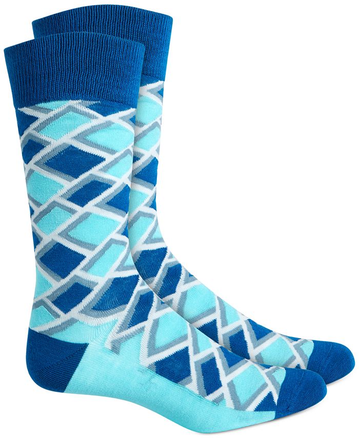 Alfani Men's Diamond Socks, Created for Macy's - Macy's