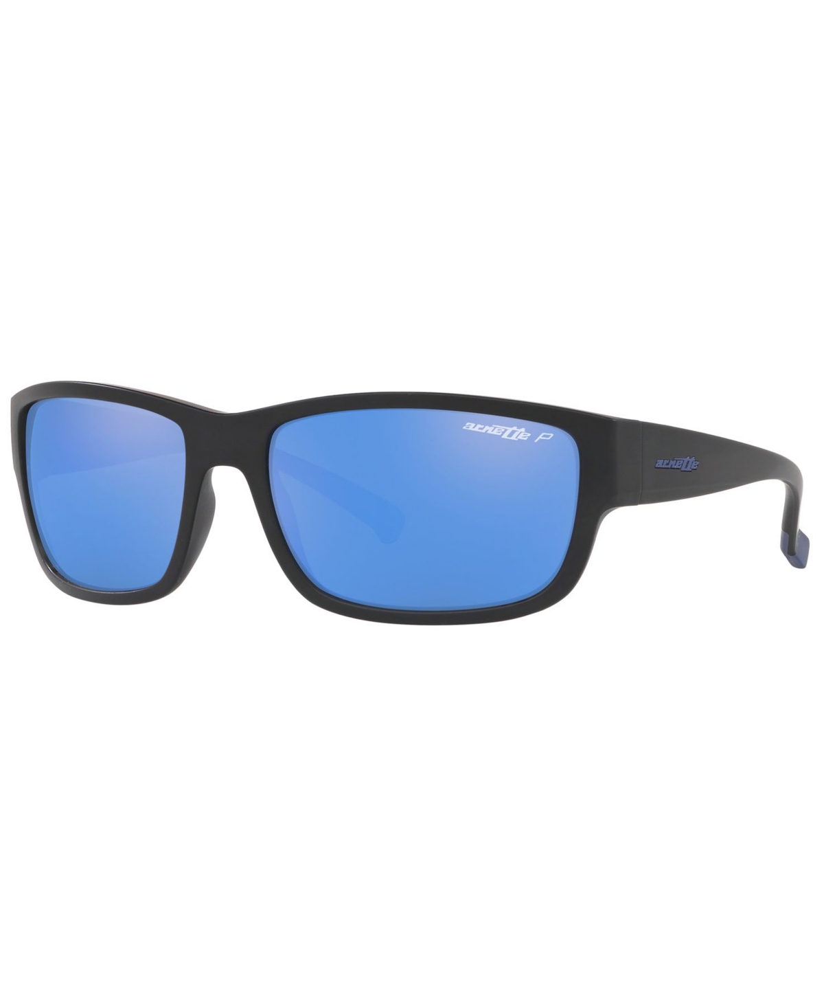 Polarized Sunglasses , AN4256 62 - MATTE BLACK/DARK GREY MIRROR WATER