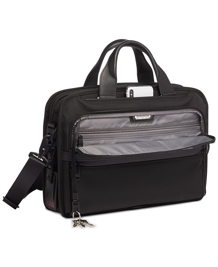 Tumi Men's Triple Compartment Briefcase - Macy's