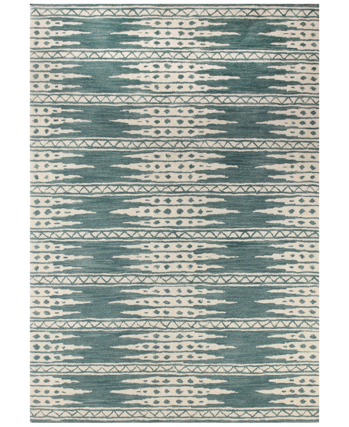 Bb Rugs Closeout! Alistar Ali-281 Teal 5' X 7'6" Area Rug