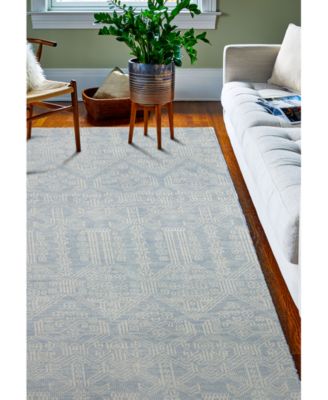 Carah CRH-108 Light Blue Area Rug