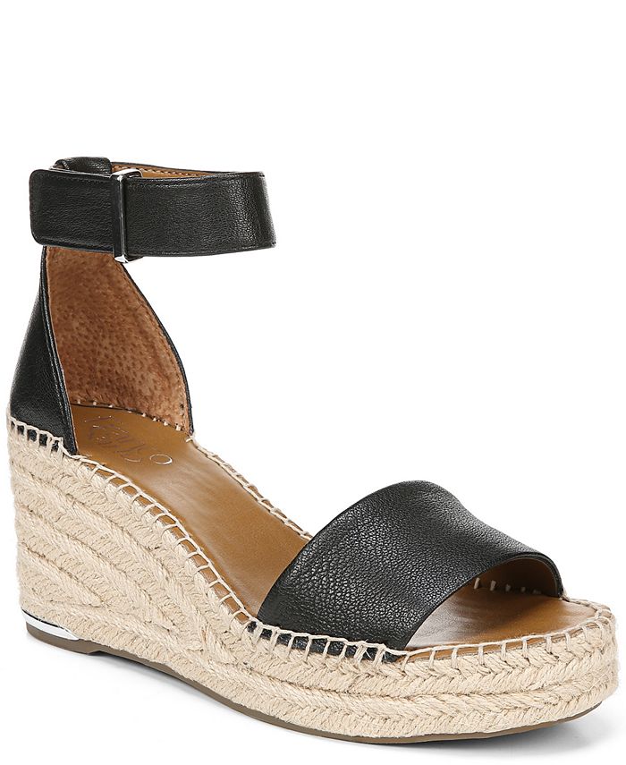 Franco Sarto Clemens Espadrille Wedge Sandals & Reviews - Sandals - Shoes -  Macy's
