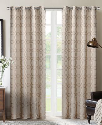 Geometric Pinch Pleat Curtains Drapes Macy S