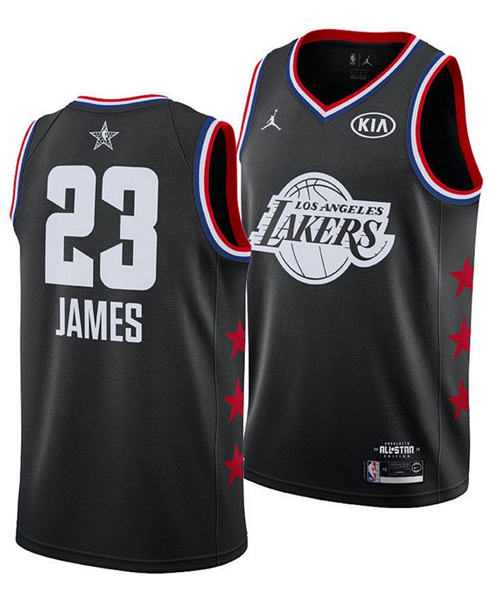 Nike Men's LeBron James Los Angeles Lakers All-Star Swingman Jersey ...