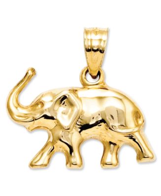 Gold 2025 elephant charm