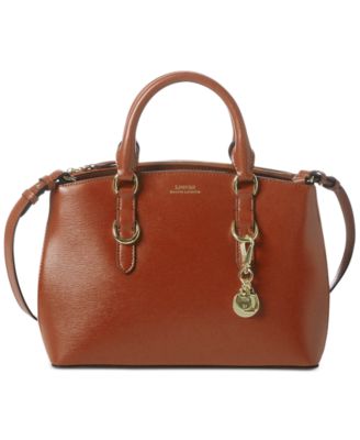 ralph lauren mini zip satchel