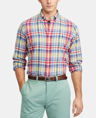 madras shirt ralph lauren