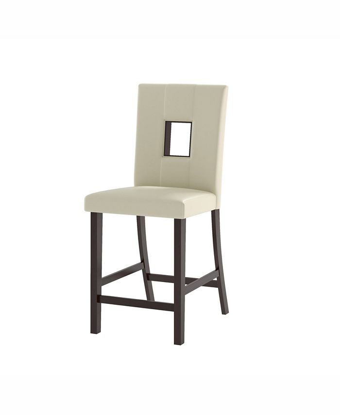 CorLiving Leatherette Counter Height Dining Chairs, Set of 2 Macy's