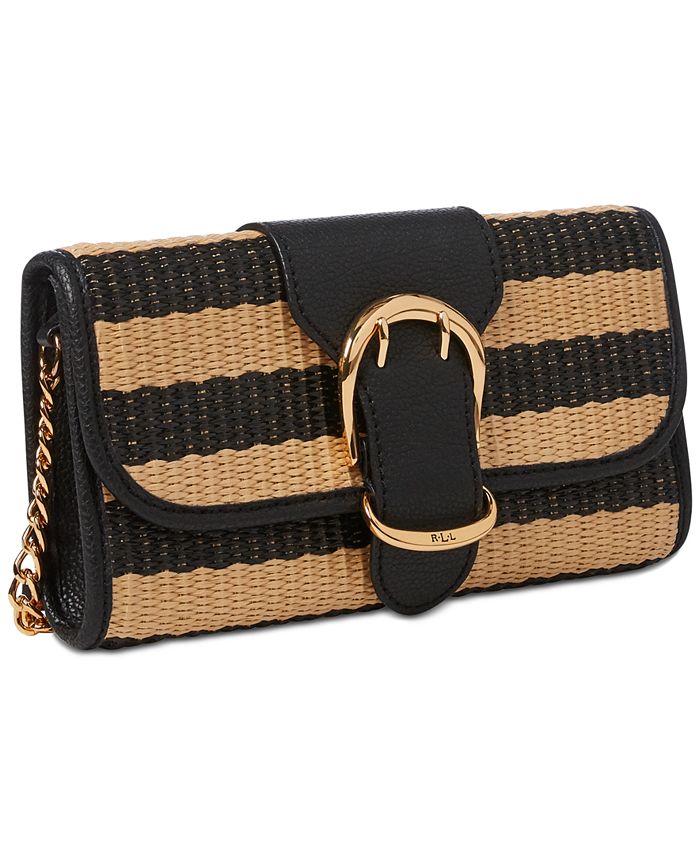 Lauren Ralph Lauren Cornwall Straw Clutch Macy's