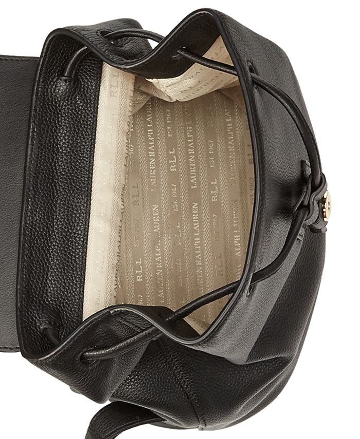 Lauren Ralph Lauren Cornwall Pebble Leather Backpack Macy's