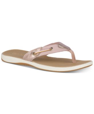 sperry gold sandals