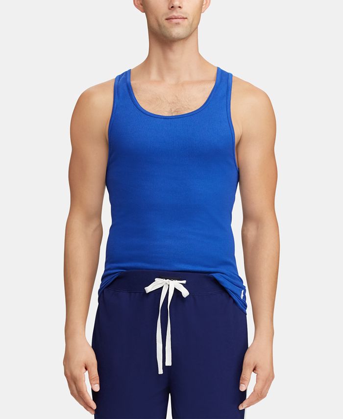Polo Ralph Lauren Men's 3Pk. Cotton Tank Tops Set Macy's