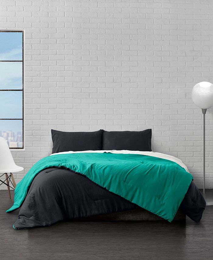 Ella Jayne Reversible Brushed Microfiber Plush DownAlternative