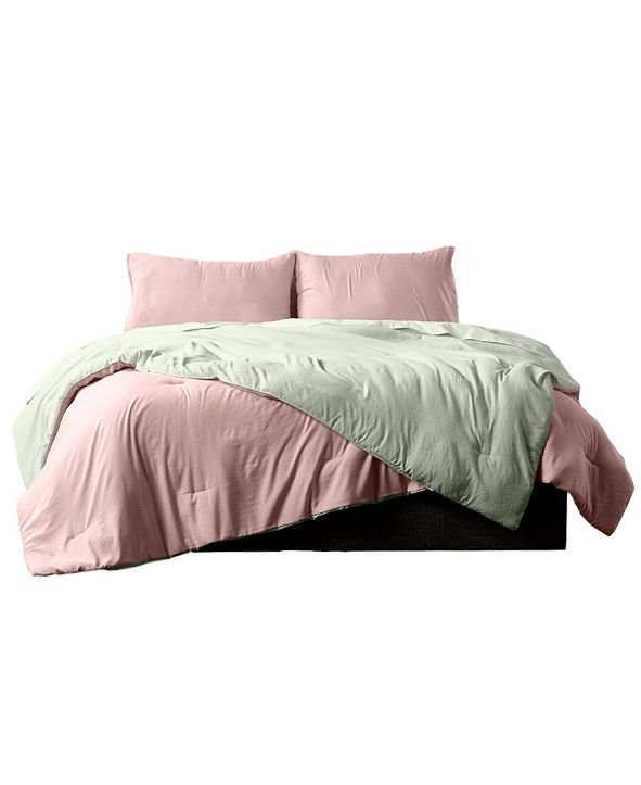 Ella Jayne Reversible Brushed Microfiber Plush DownAlternative