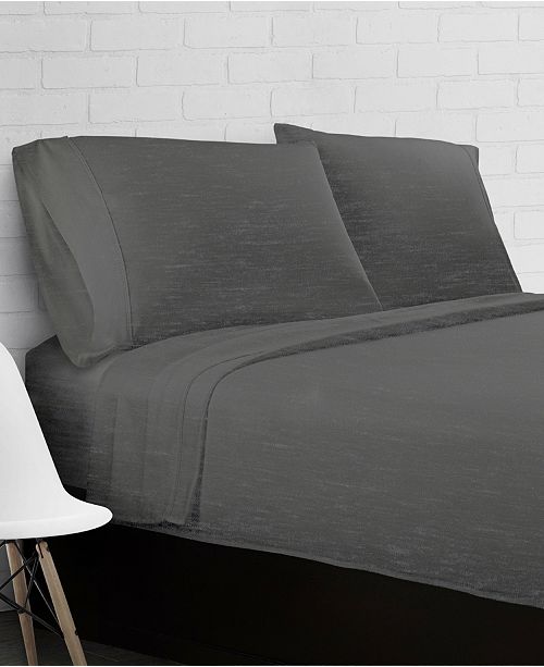 Ella Jayne Heather Jersey Knit 4 Piece Sheet Set Queen Reviews