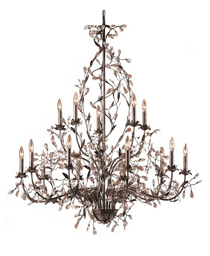 ELK Lighting The Circeo Collection Deep Rust Finish-Branches - Macy's