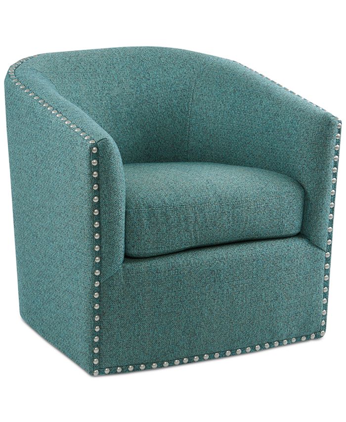 Leominster swivel 19.5 on sale barrel chair