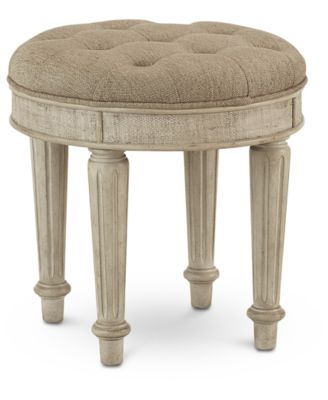 Furniture - Raffia Vanity Stool