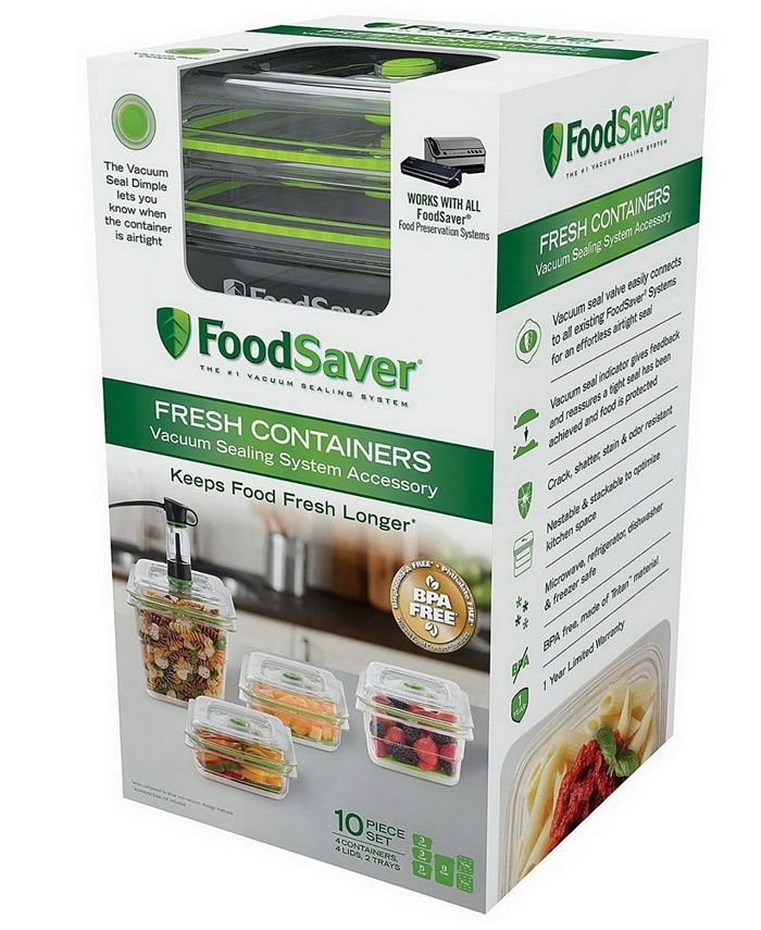 FoodSaver Fresh 6-Piece Container Set - Macy's