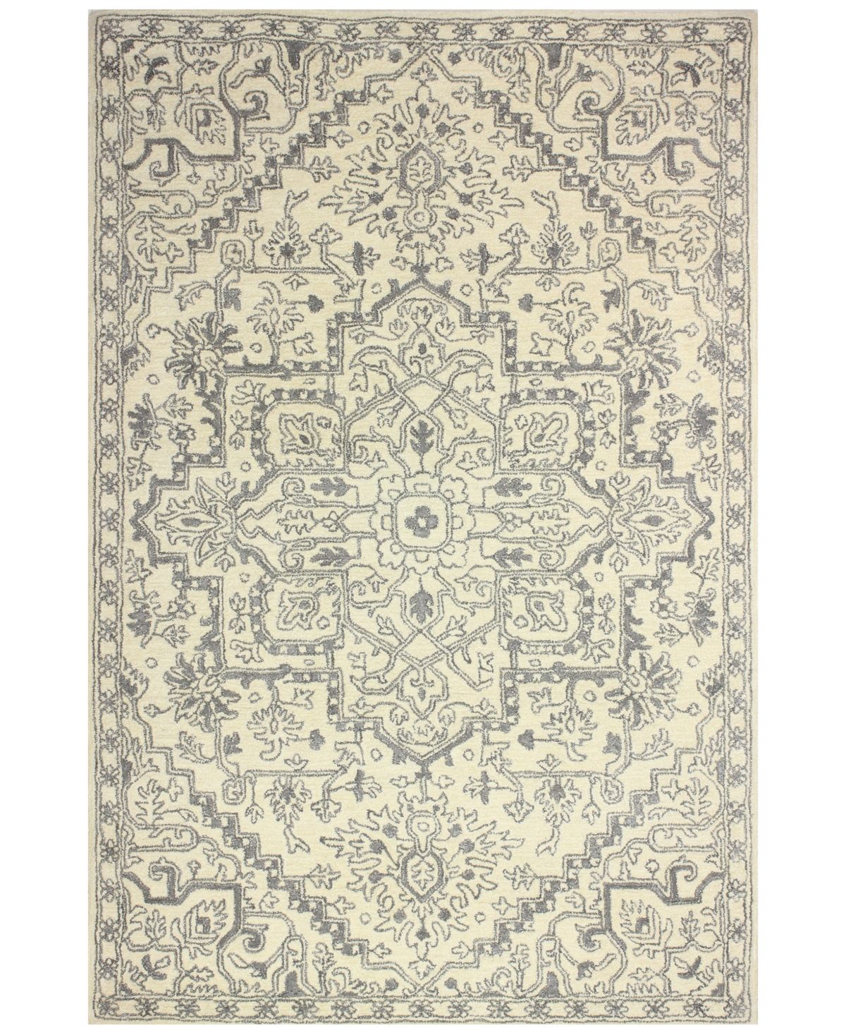 Closeout! Bb Rugs Downtown HG350 5'6in x 8'6in Area Rug - Ivory