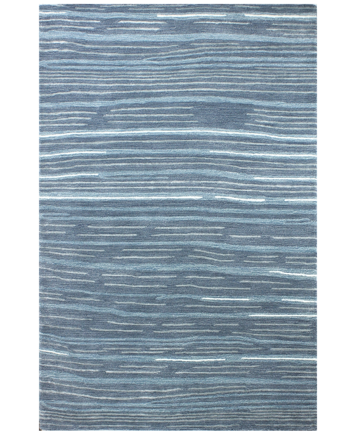 Closeout! Downtown HG356 2'6in x 8' Runner Area Rug - Slate