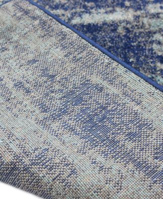 BB Rugs CLOSEOUT! Medley 5445A Blue 5' x 7'6