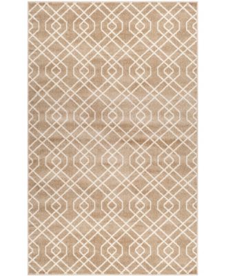 Amherst Wheat and Beige 5' x 8' Area Rug