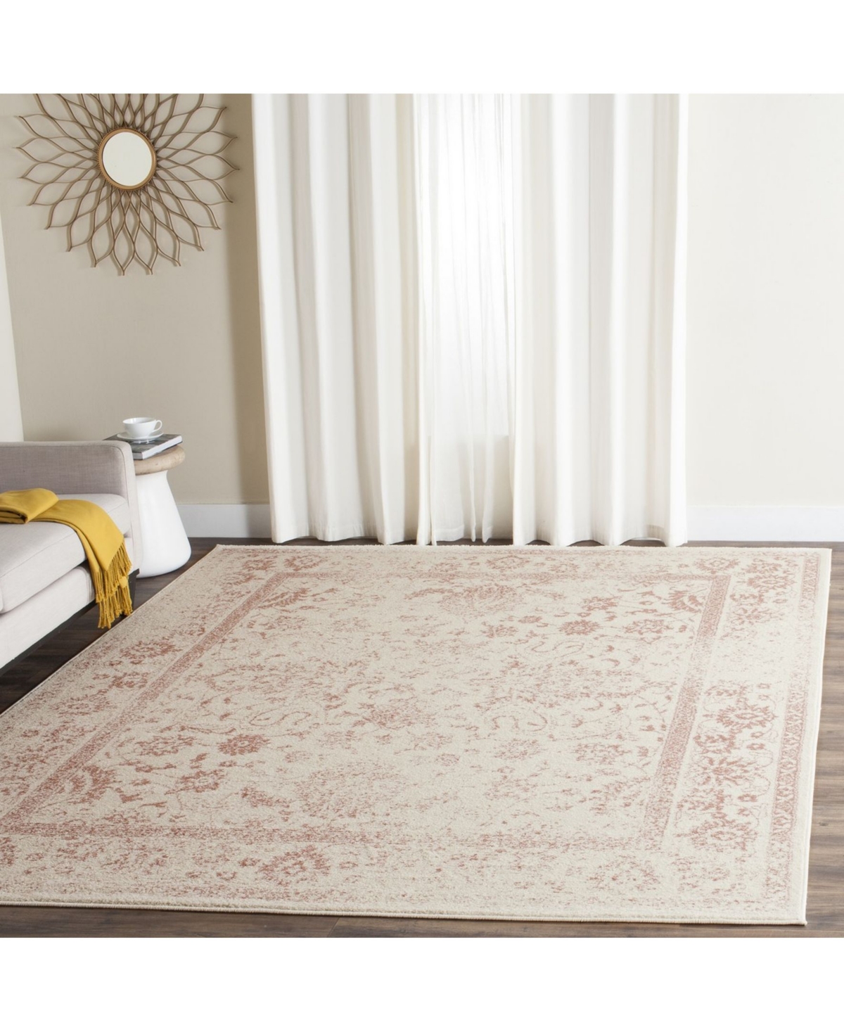 Safavieh Adirondack 9' x 12' Area Rug - Ivory/Rose