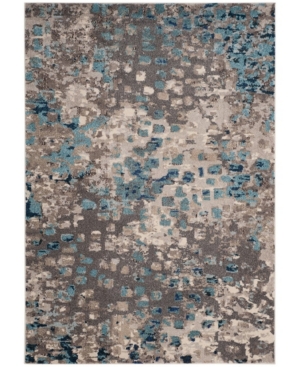 Safavieh Monaco Gray and Light Blue 4' x 5'7