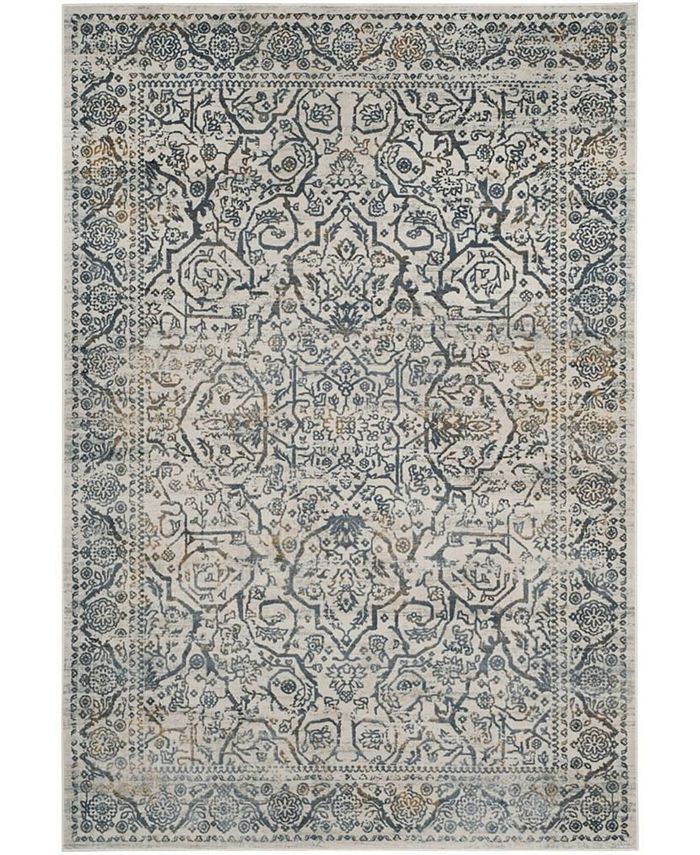 Safavieh Princeton Cream and Slate 9' x 12' Area Rug & Reviews Rugs