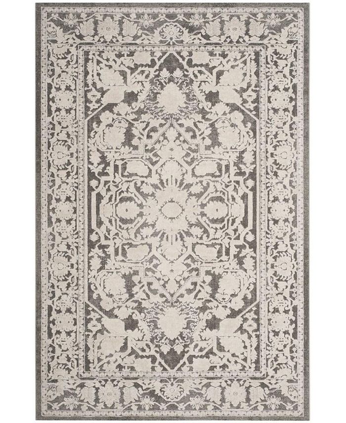Safavieh Reflection Dark Gray and Cream 8' x 10' Area Rug Macy's