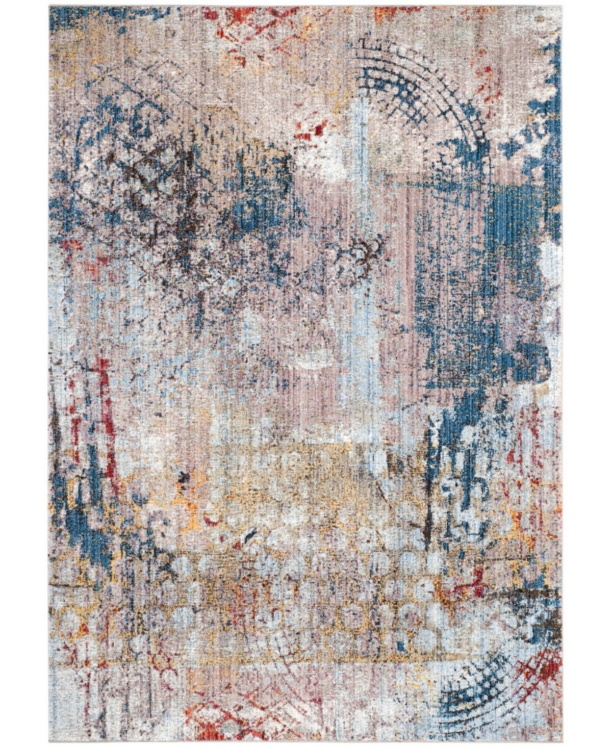 Safavieh Monray Blue and Multi 9' x 12' Area Rug - Blue