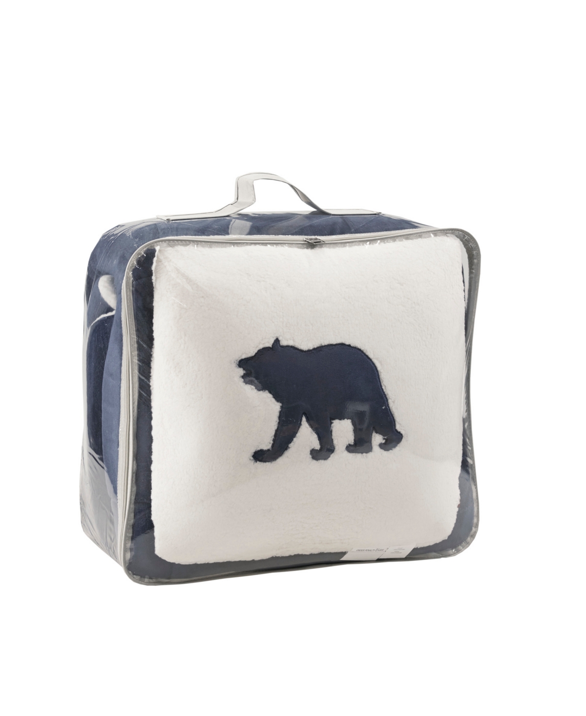Macy's Woolrich Alton 4-pc. King Comforter Set In Navy,ivory