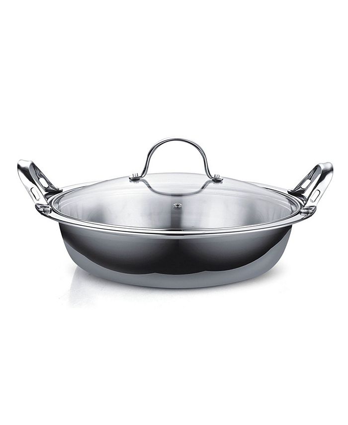 Cooks Standard 4.5 Quart Multi-Ply Clad Stainless Steel Tagine with ...