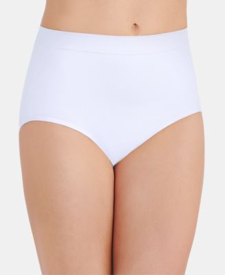 Vanity Fair Womens Cooling Touch Brief Panty, 6, Star White 