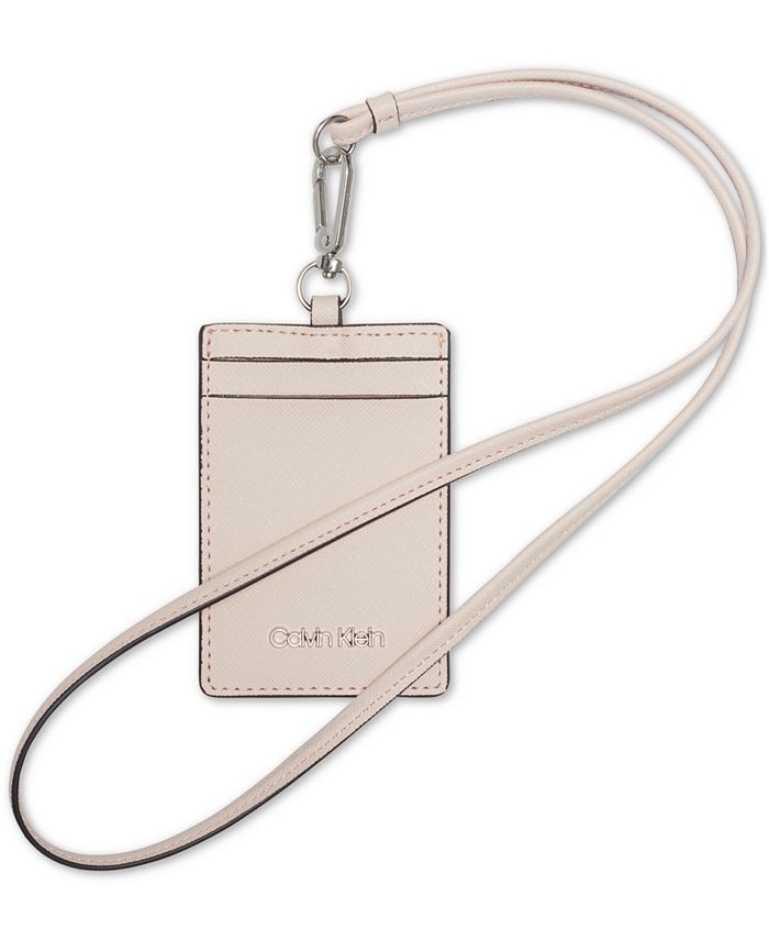 Calvin Klein Leather Lanyard & Reviews - Handbags & Accessories - Macy's
