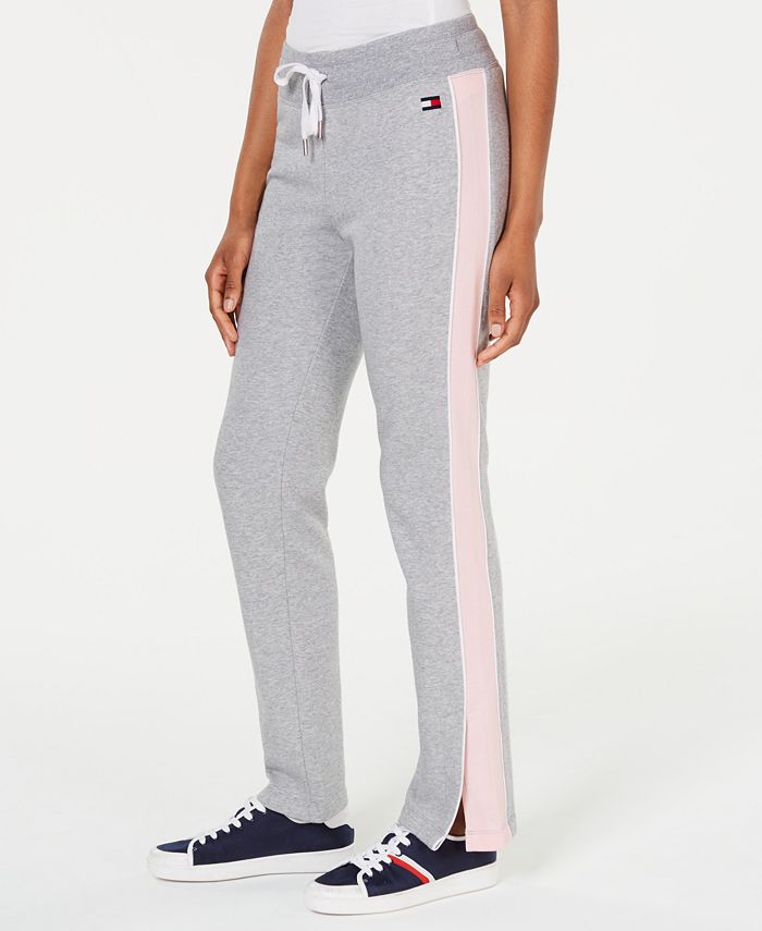 Tommy Hilfiger Logo Knit Pants - Macy's
