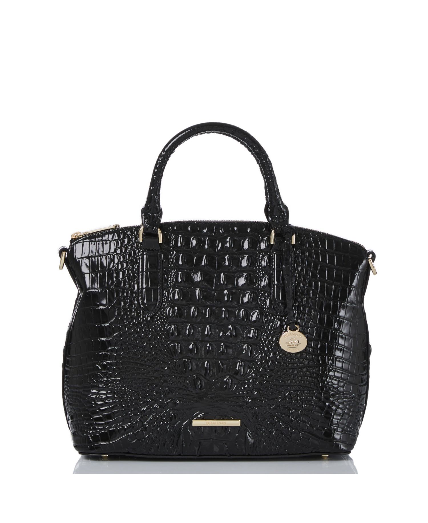 Duxbury Melbourne Medium Leather Satchel Bag