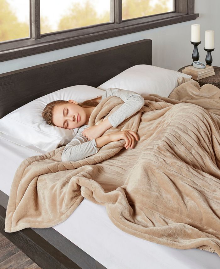 Beautyrest Microlight Berber Twin Electric Blanket & Reviews Blankets