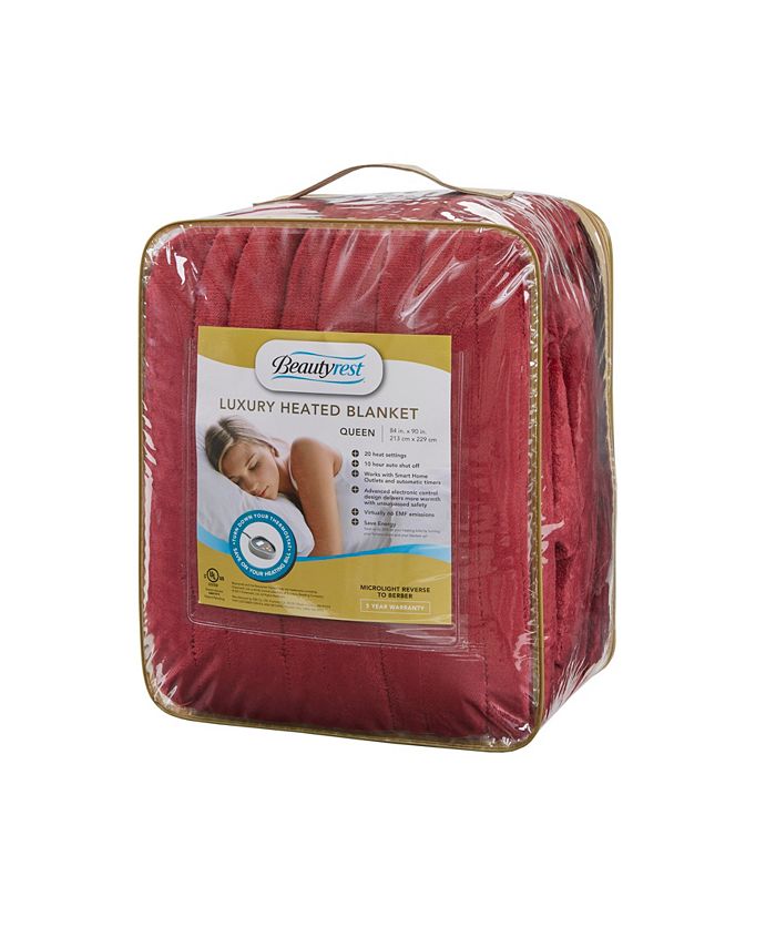 Beautyrest Berber Electric Blanket, Twin Macy's
