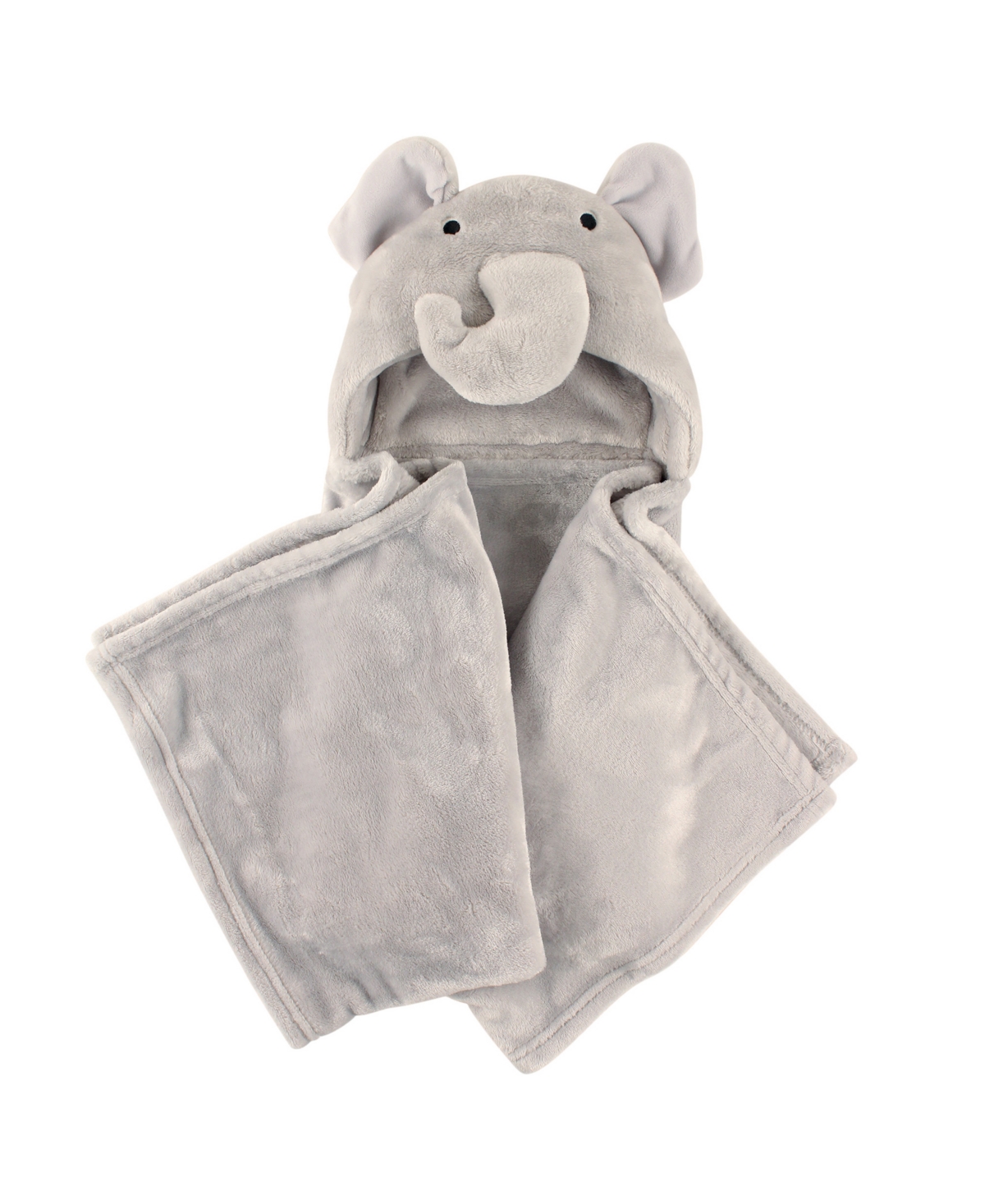 Hudson Baby Unisex Plush Animal Character Hooded Snuggler