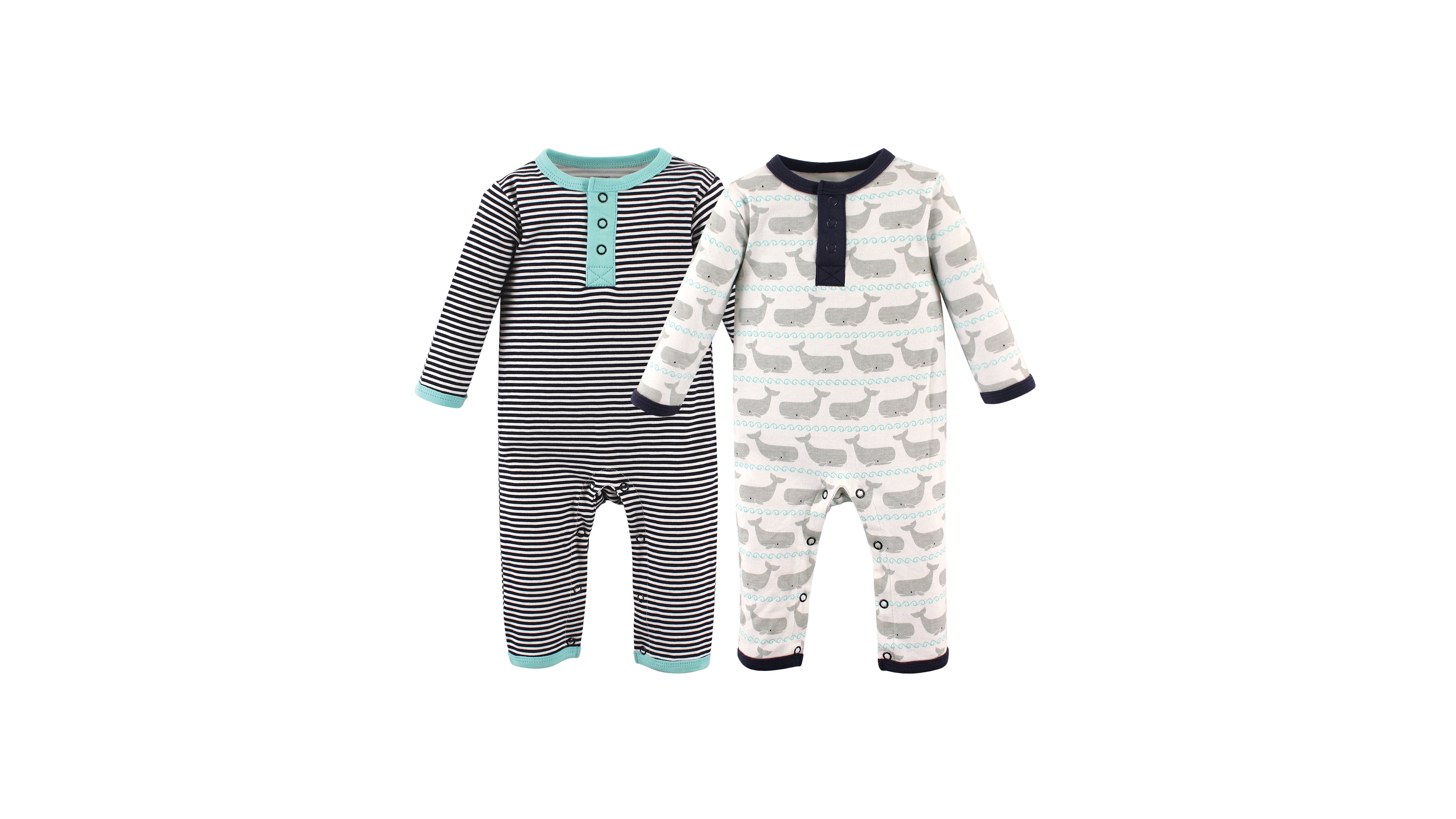 Hudson Baby Boys Cotton Coveralls
