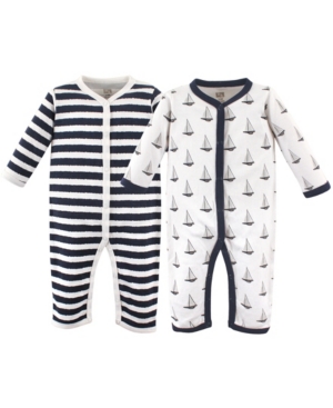 Hudson Baby Boys and Girls Cotton Coveralls