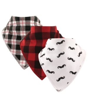 Hudson Baby Bandana Bibs 3-Pack One Size