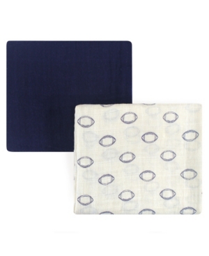 Hudson Baby Muslin Swaddle Blanket 2-Pack One Size
