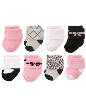 Hudson Baby Socks 8-Pack 0-12 Months