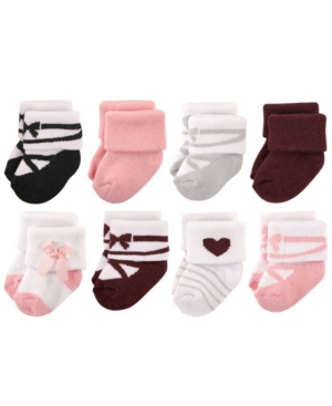 Hudson Baby Socks 8-Pack 0-12 Months