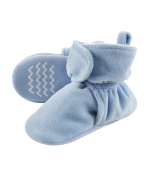 Hudson Baby Velour Scooties with Non Skid Bottom 0 Months-4T