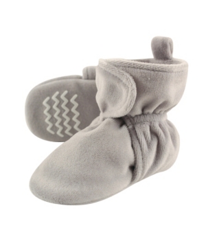 Hudson Baby Velour Scooties with Non Skid Bottom 0 Months-4T