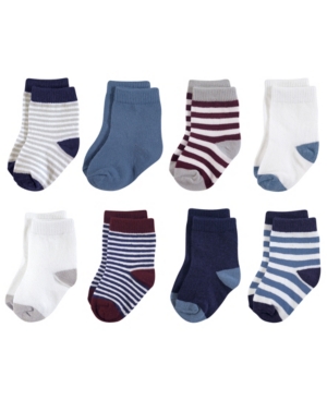 Touched by Nature Organic Basic Socks 8-Pack 0-24 Months